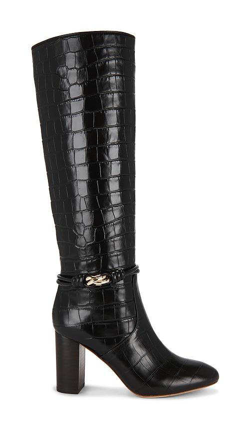 loeffler randall goldy knee high boot in black. - size 6 (also in 6.5)