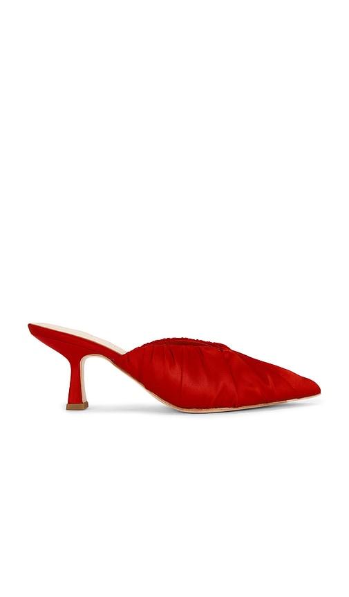 loeffler randall inez smocked mule in red. - size 6 (also in 6.5, 7, 7.5, 8, 8.5, 9, 9.5)
