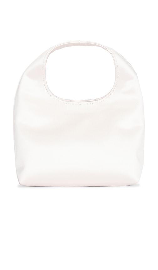 loeffler randall kenzie mini bucket clutch in ivory.