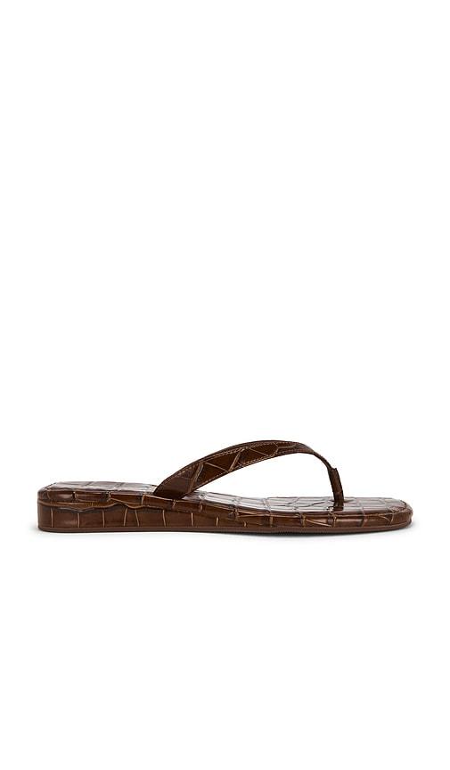 loeffler randall lina elevated flip flop in brown. - size 10 (also in 7, 7.5, 8, 8.5, 9, 9.5)