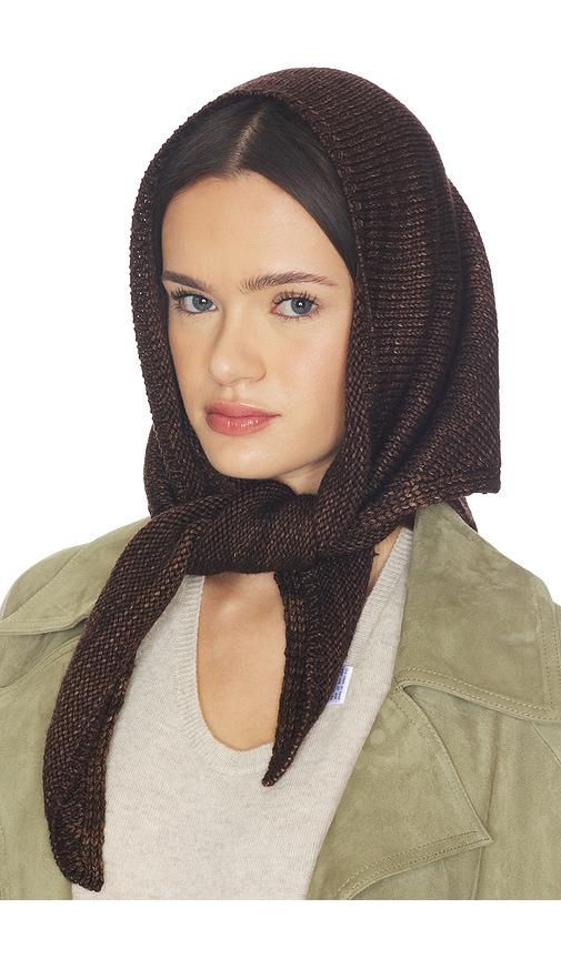 loeffler randall monty bandana in brown.