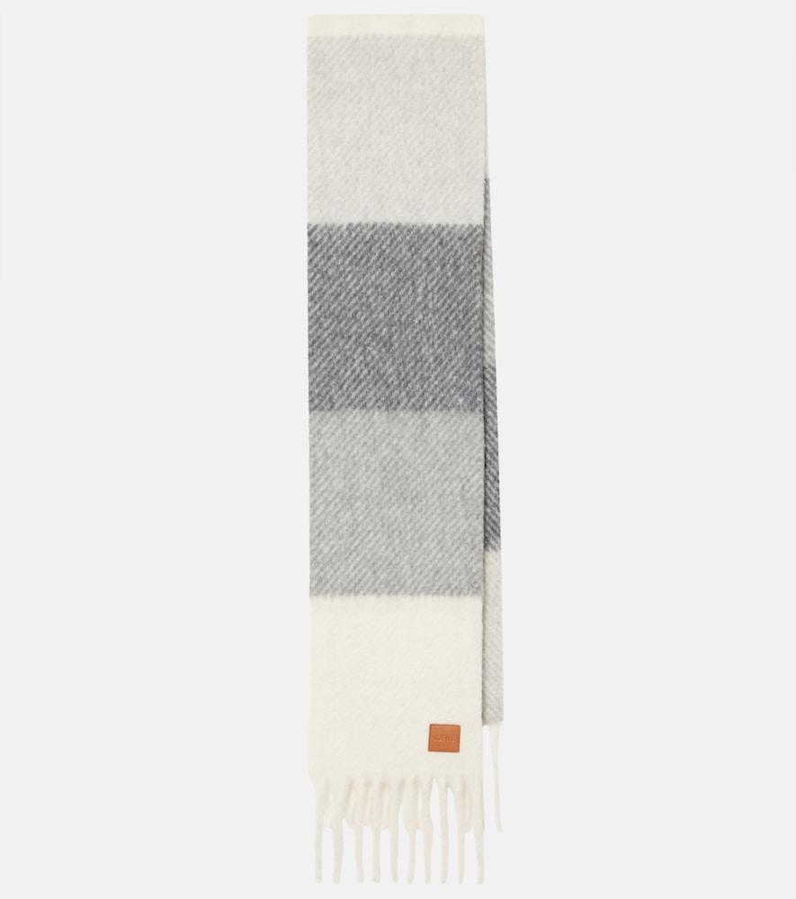 loewe alpaca and wool-blend scarf