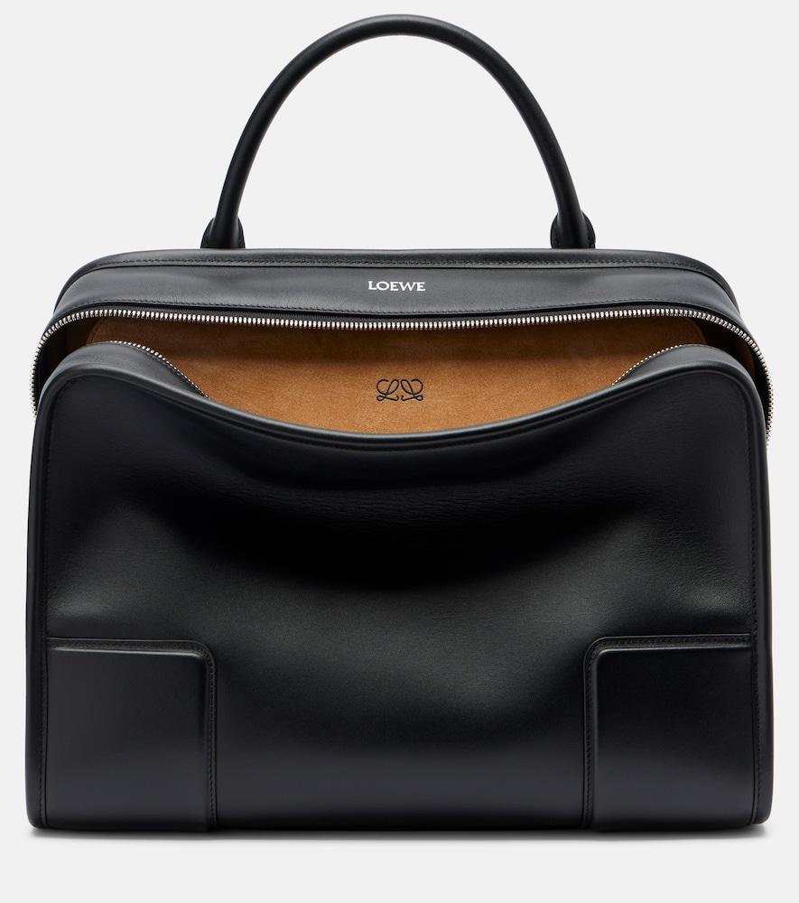 loewe amazona 180 large leather top-handle bag
