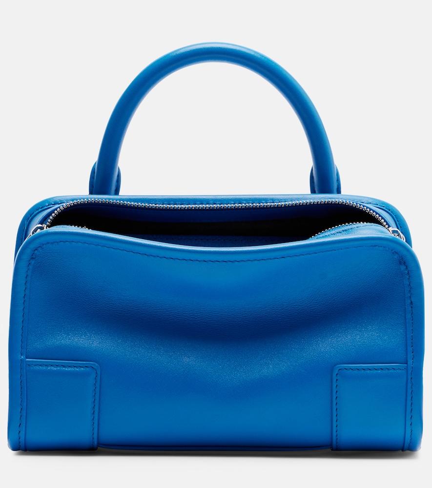 loewe amazona 180 mini leather top-handle bag