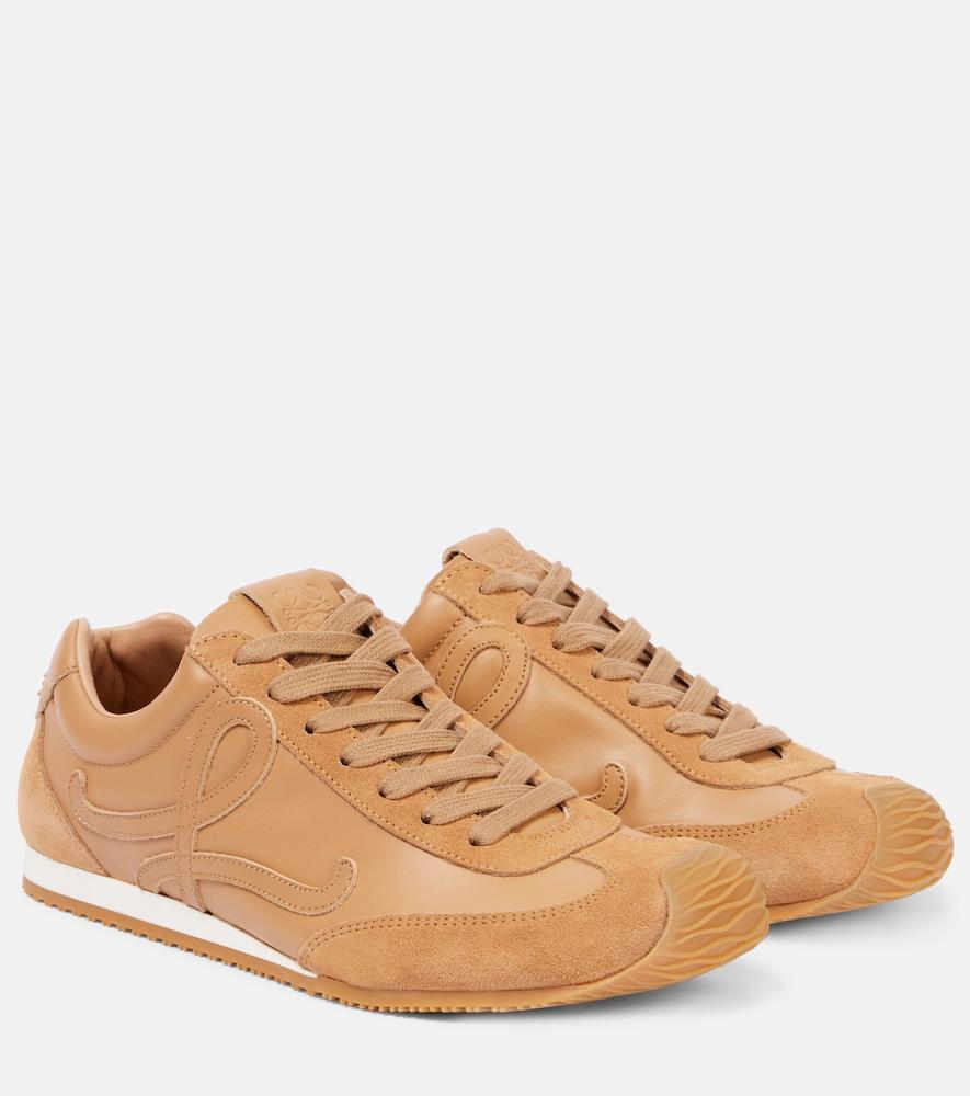 loewe ballet runner 2.0 leather sneakers