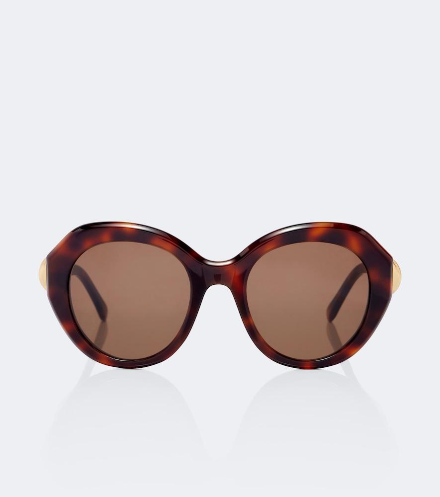 loewe coil round sunglasses