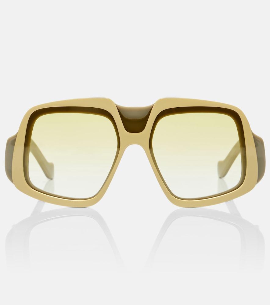 loewe collage anagram square sunglasses