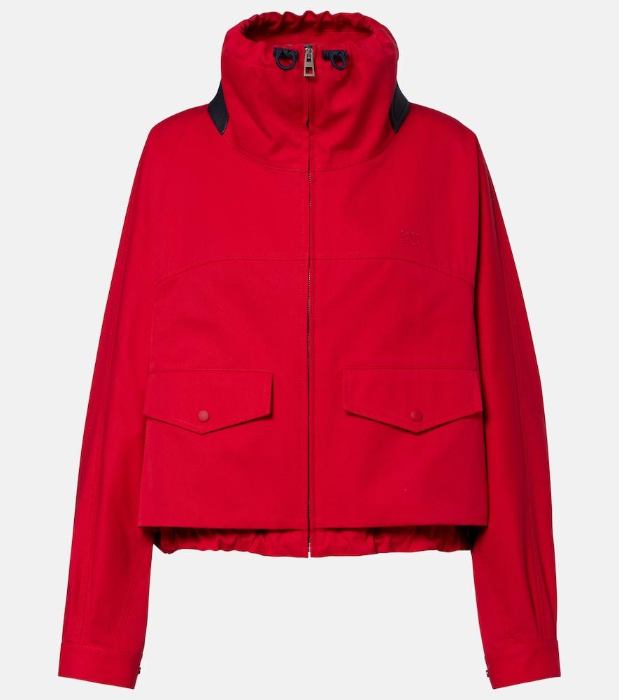 loewe cotton and silk gabardine jacket
