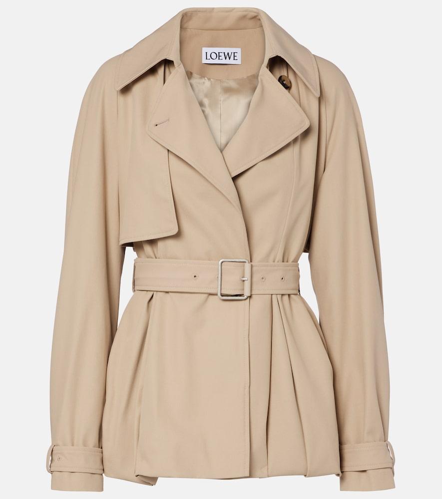 loewe cotton gabardine jacket
