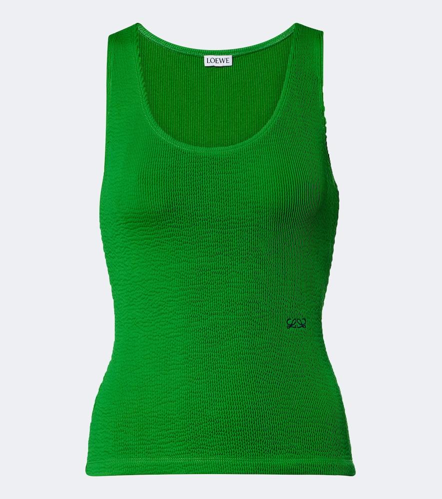 loewe double l jersey tank top