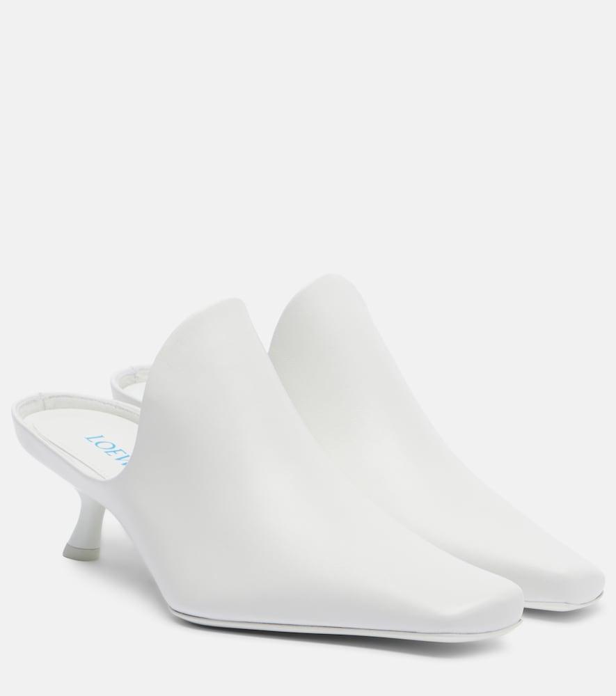 loewe emily leather mules