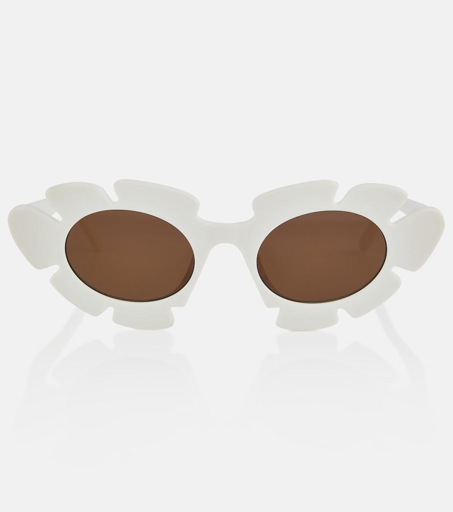 loewe flower cat-eye sunglasses