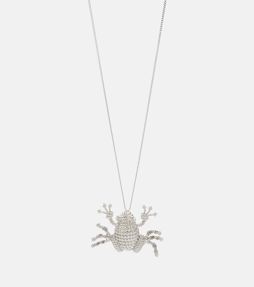 loewe frog pendant necklace
