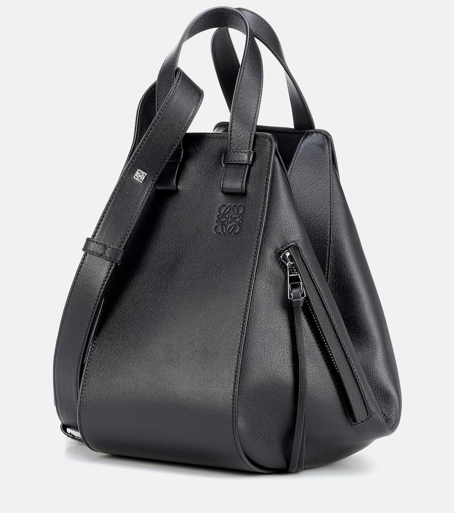 loewe hammock small leather top-handle bag