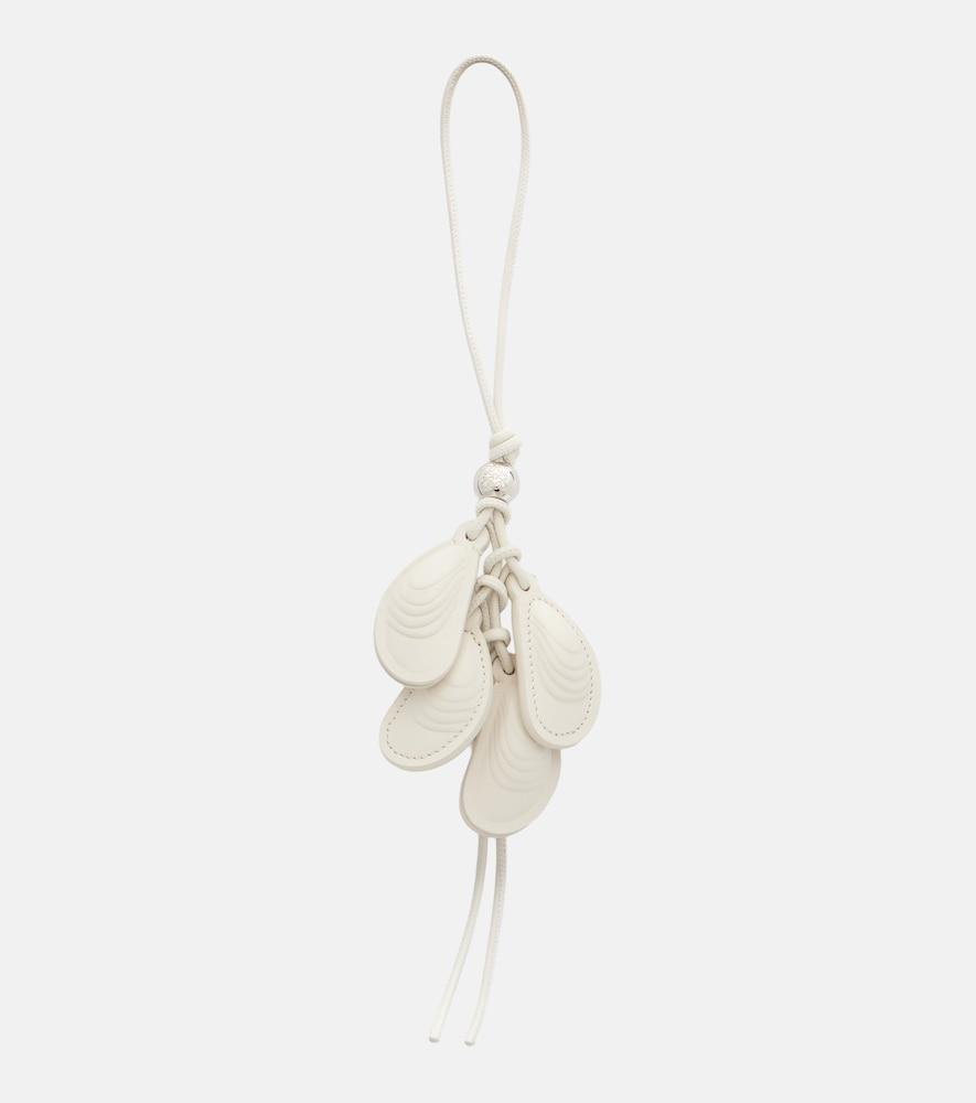 loewe leather bag charm