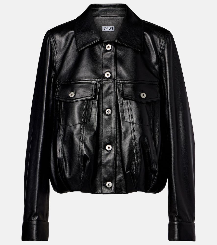 loewe leather jacket