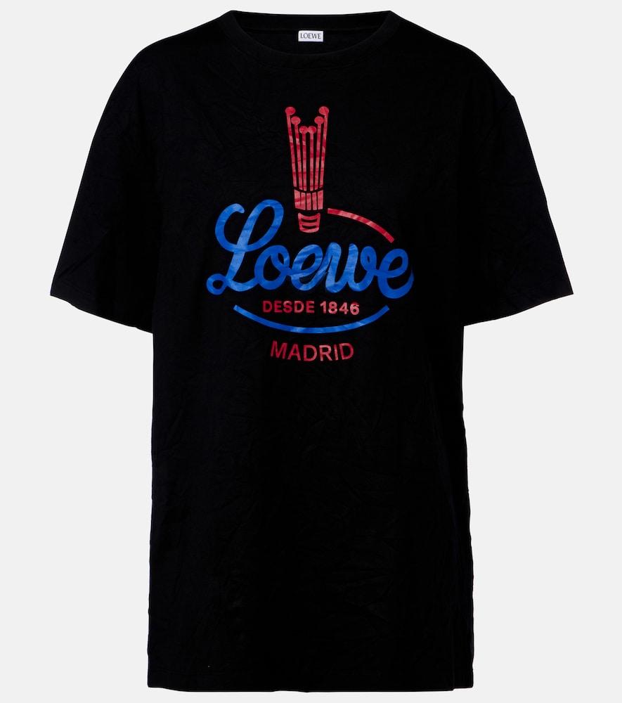 loewe logo jersey t-shirt