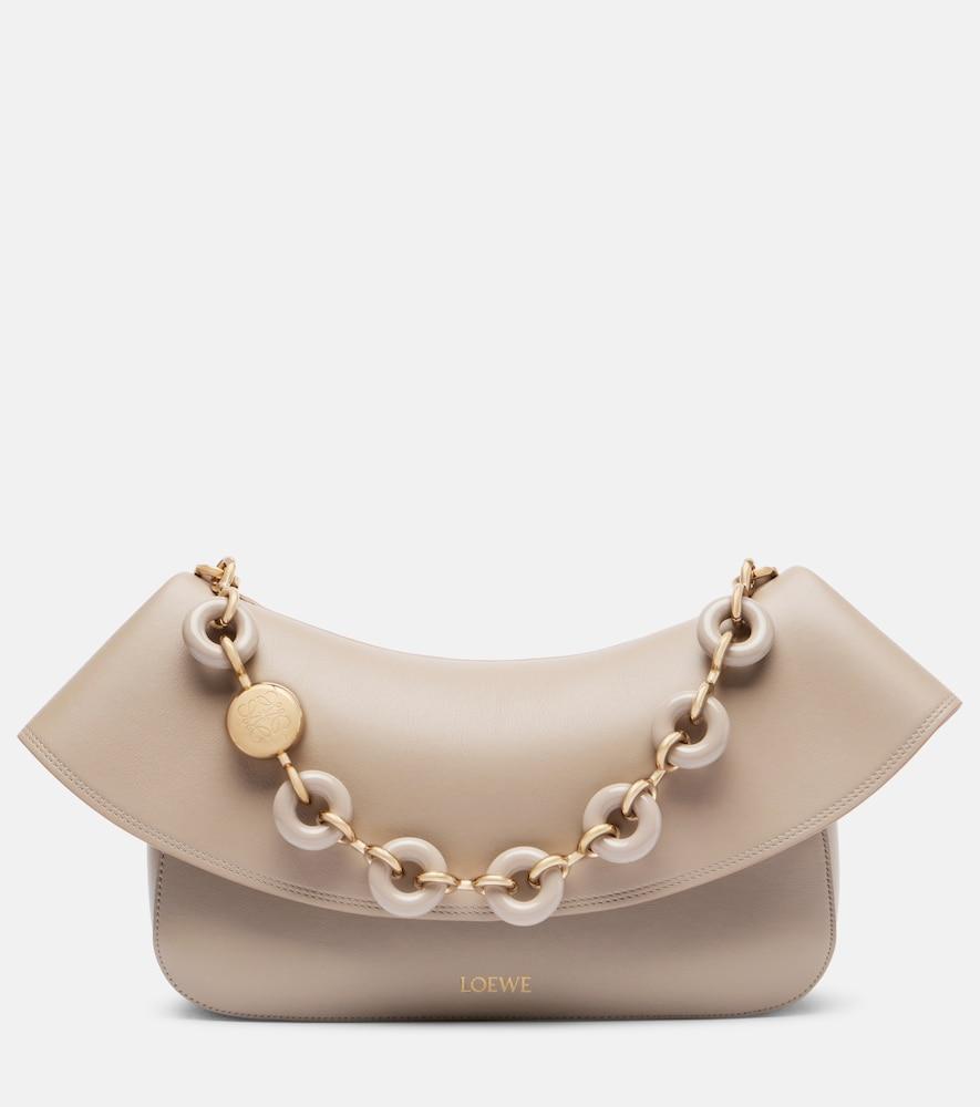 loewe ola medium leather shoulder bag