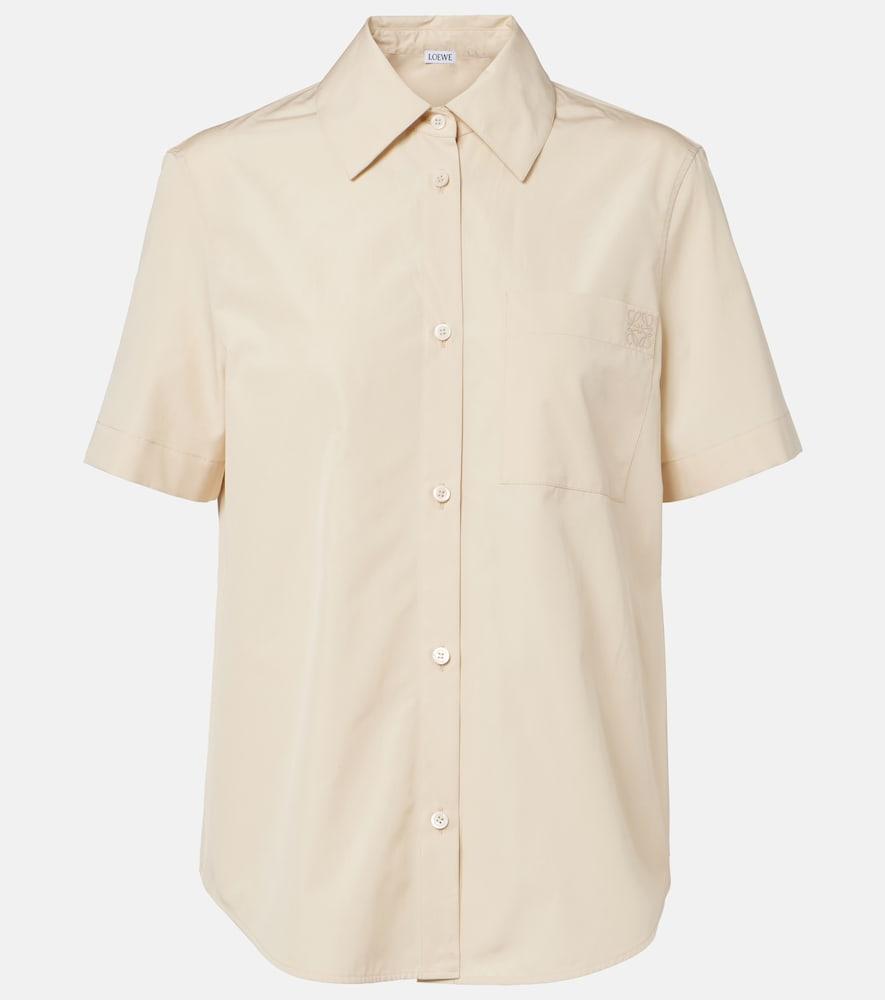 loewe paula's ibiza cotton poplin shirt