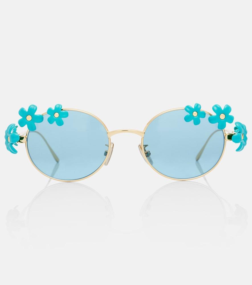 loewe paula's ibiza daisy field round sunglasses