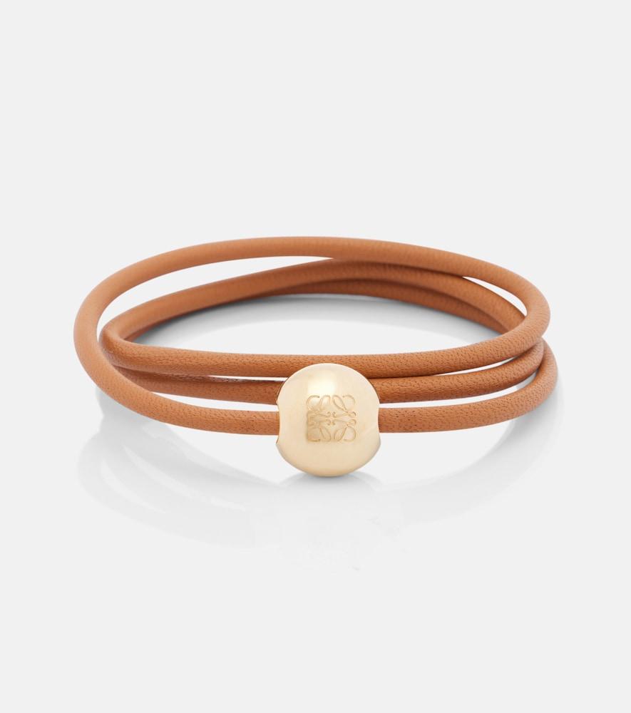 loewe pebble leather bracelet