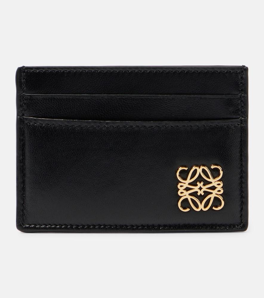loewe puffer anagram leather card holder