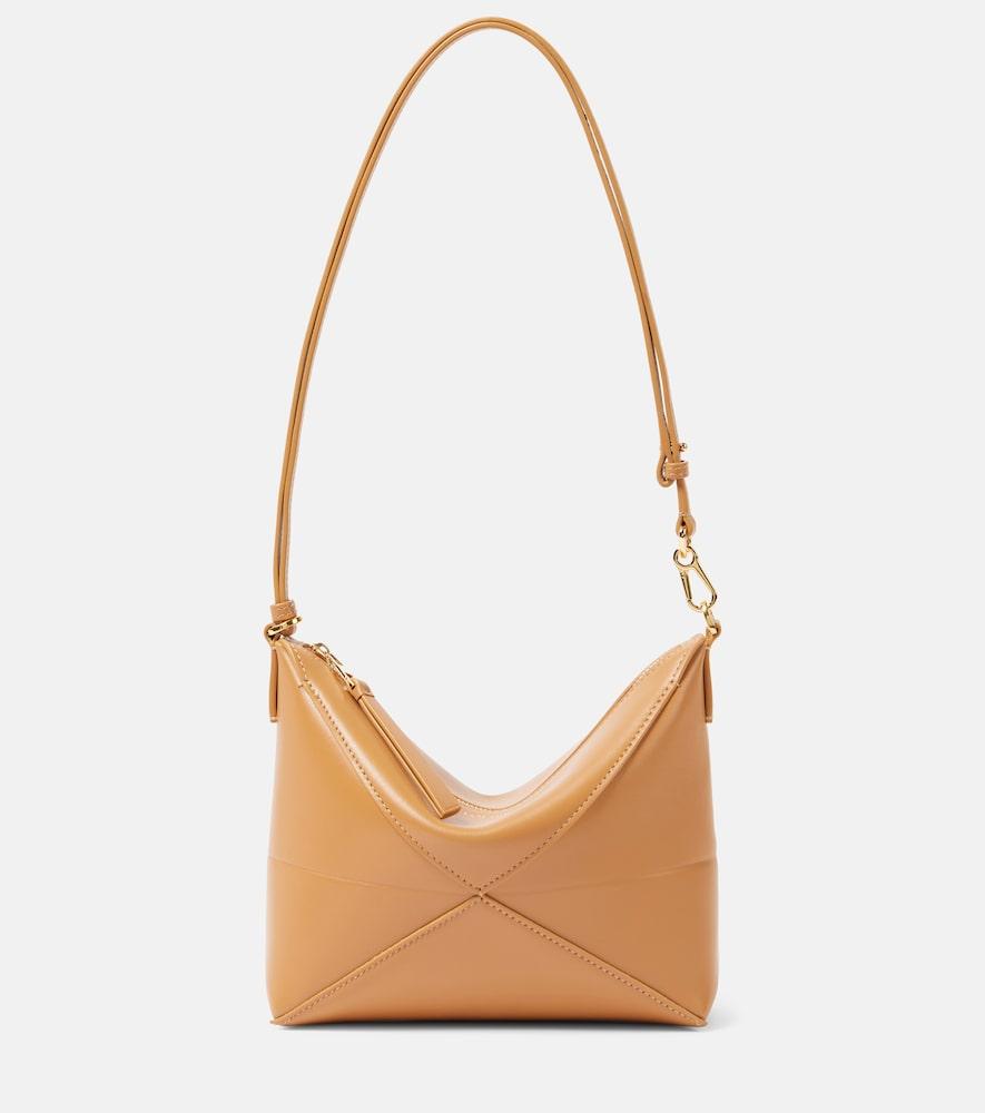 loewe puzzle fold leather shoulder bag