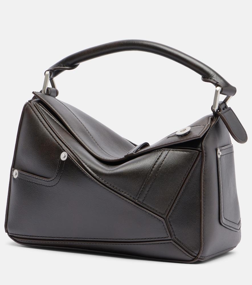 loewe puzzle panta small leather top-handle bag