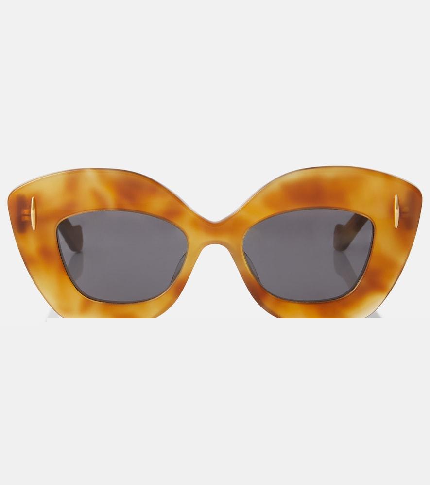 loewe retro screen cat-eye sunglasses