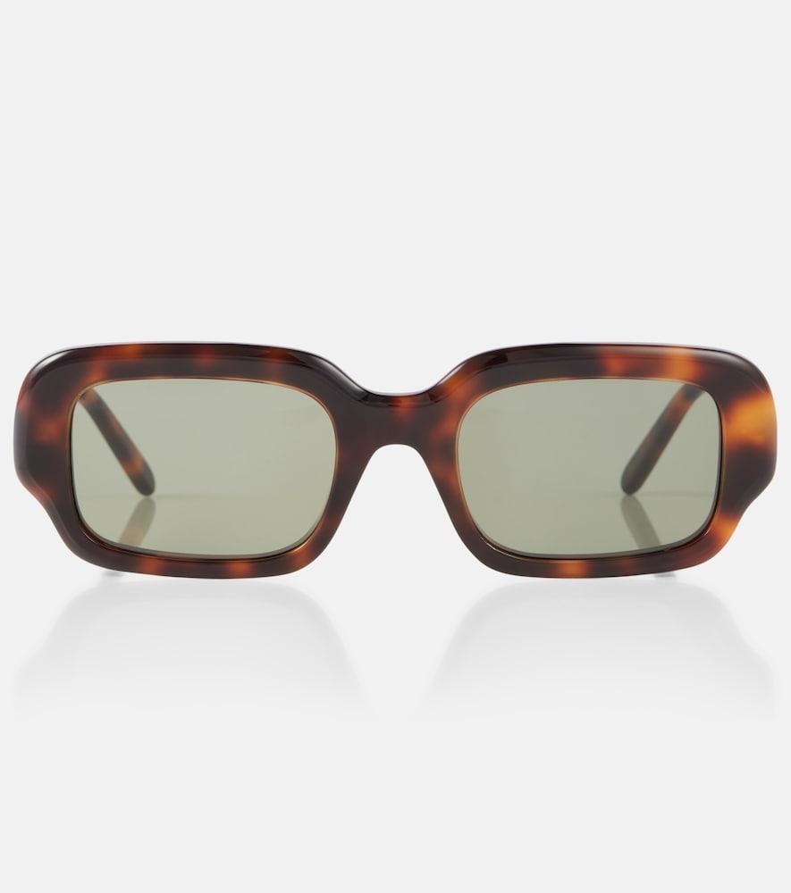 loewe slim rectangular sunglasses