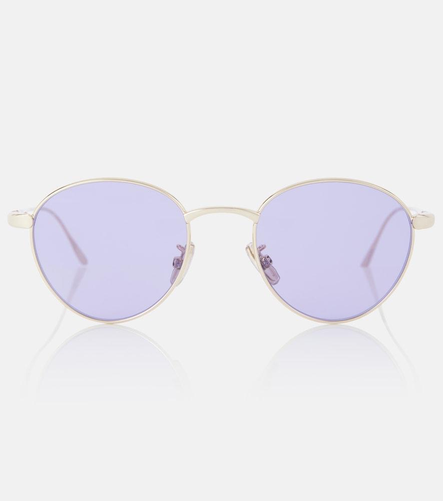 loewe slim round sunglasses