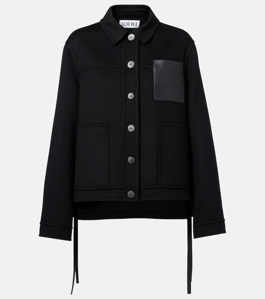 loewe wool and cashmere jacket