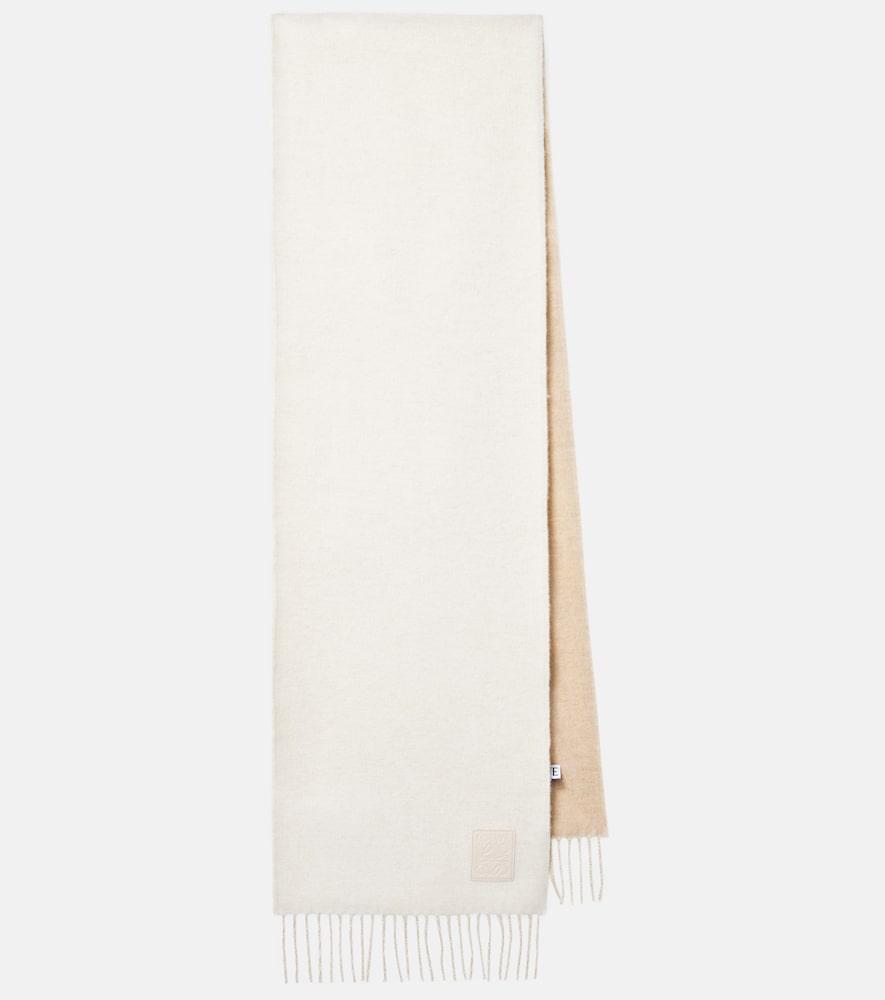 loewe wool and cashmere scarf