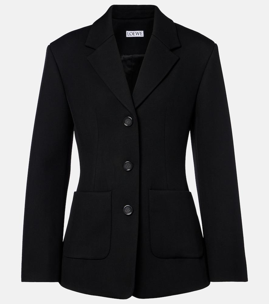 loewe wool-blend jacket
