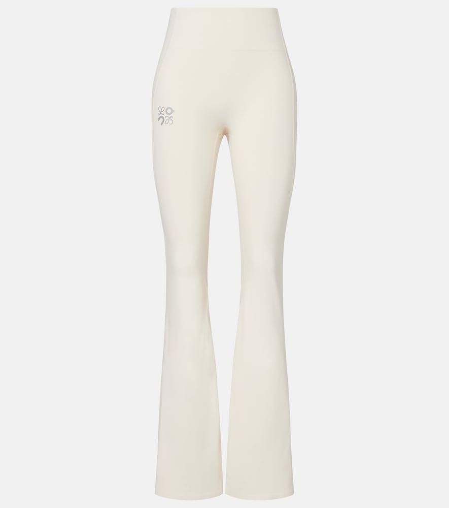 loewe x on flared leggings