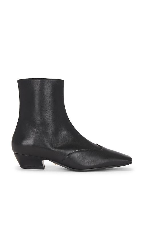 lola cruz ankle bootie in black. - size 36 (also in 40, 41)
