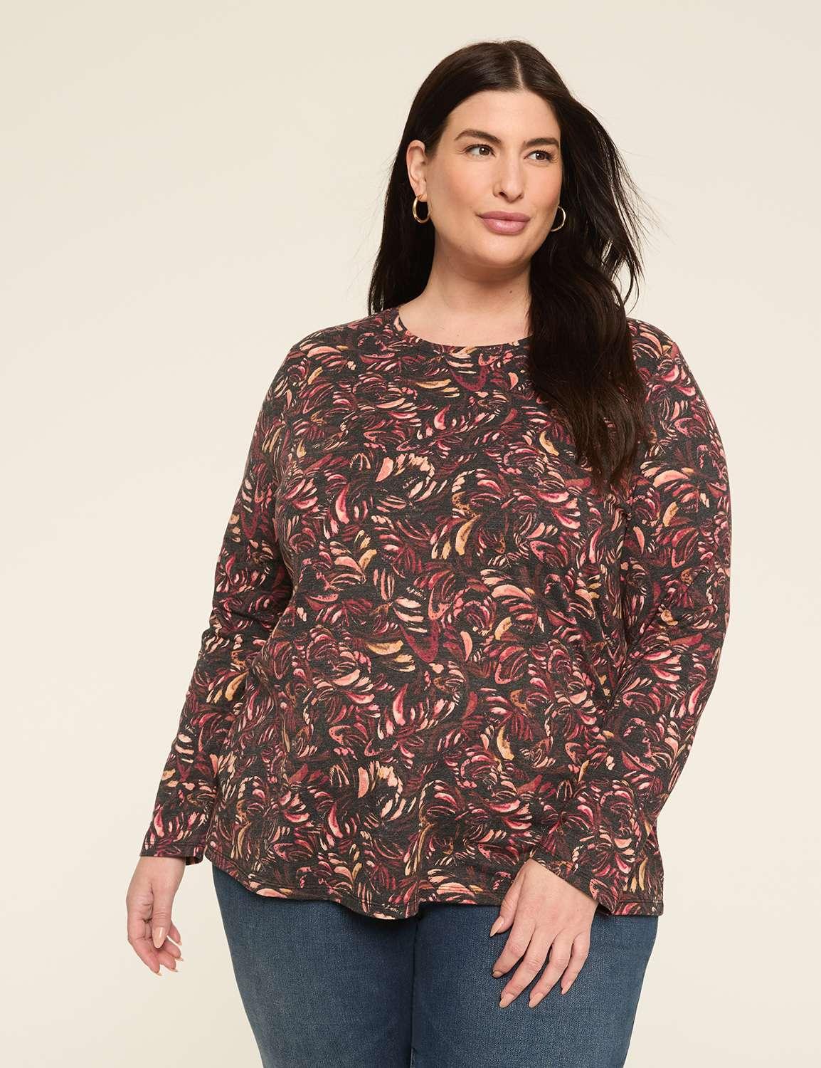 long-sleeve layering tee