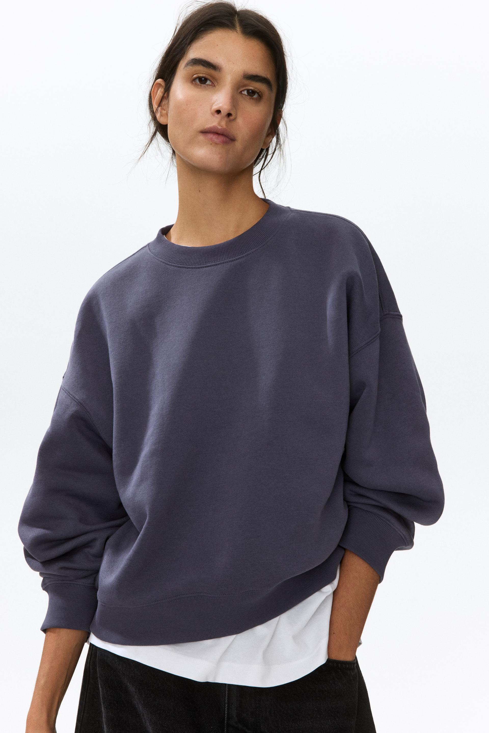 loose-fit sweatshirt