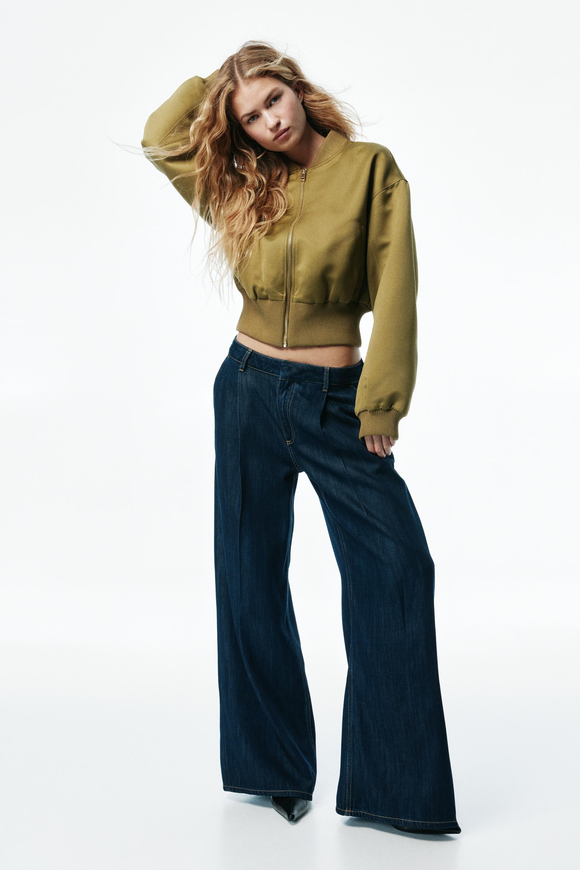 loose-fit wide regular jeans