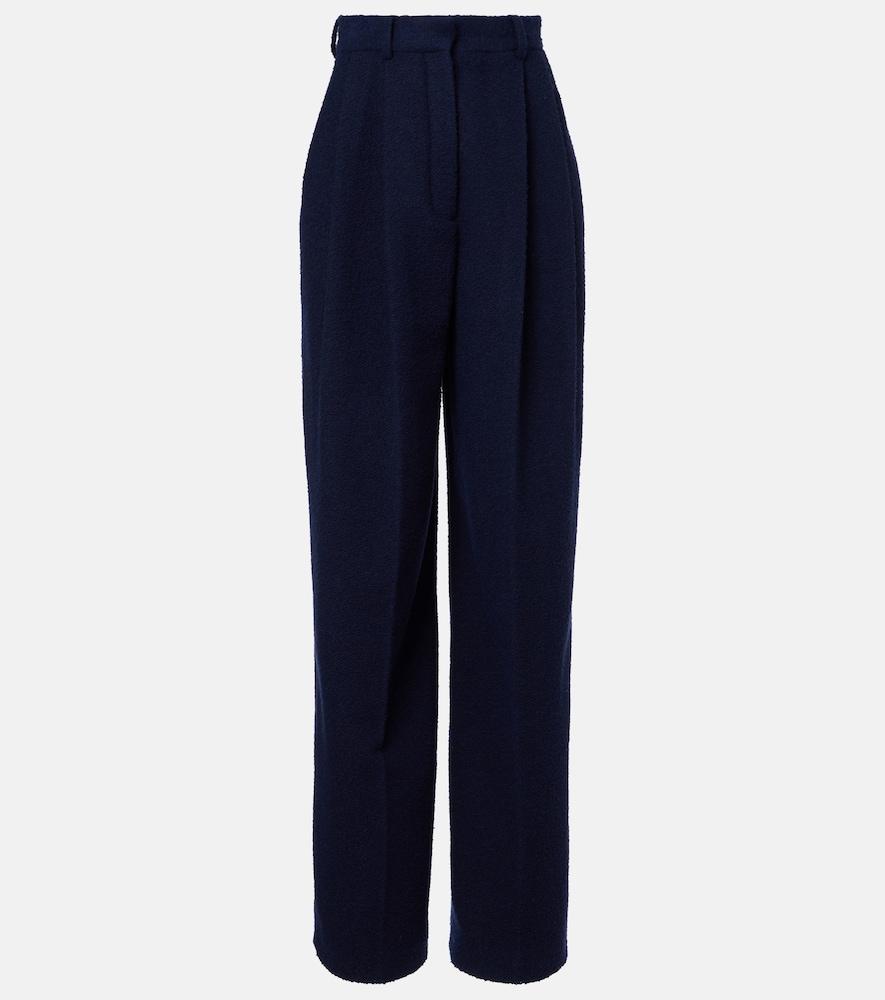loro piana kurt high-rise wide-leg pants