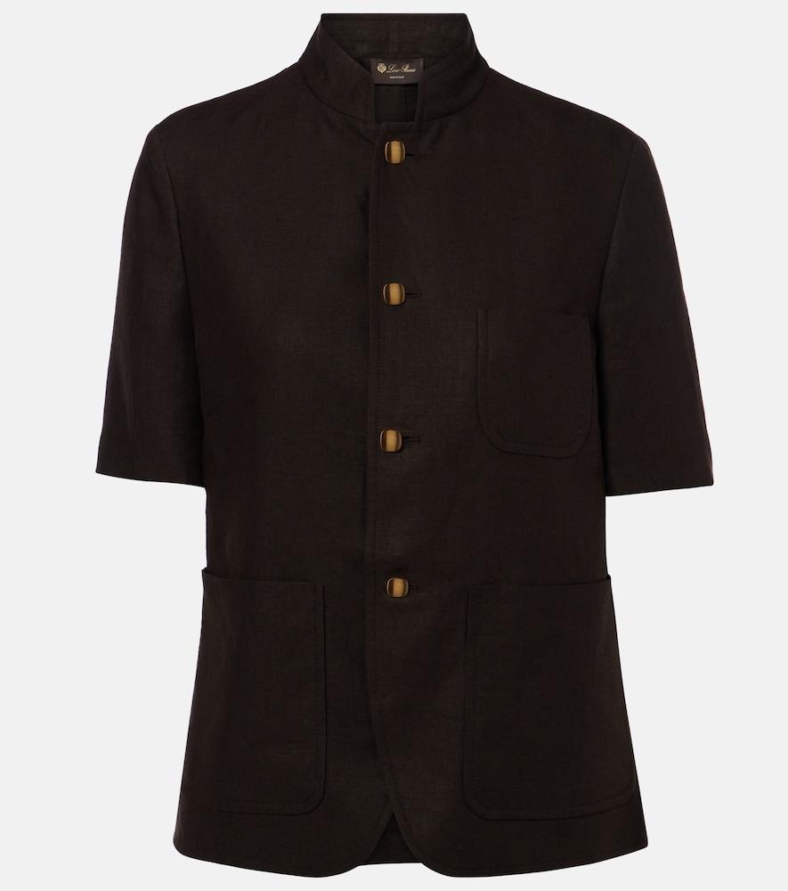 loro piana linen top