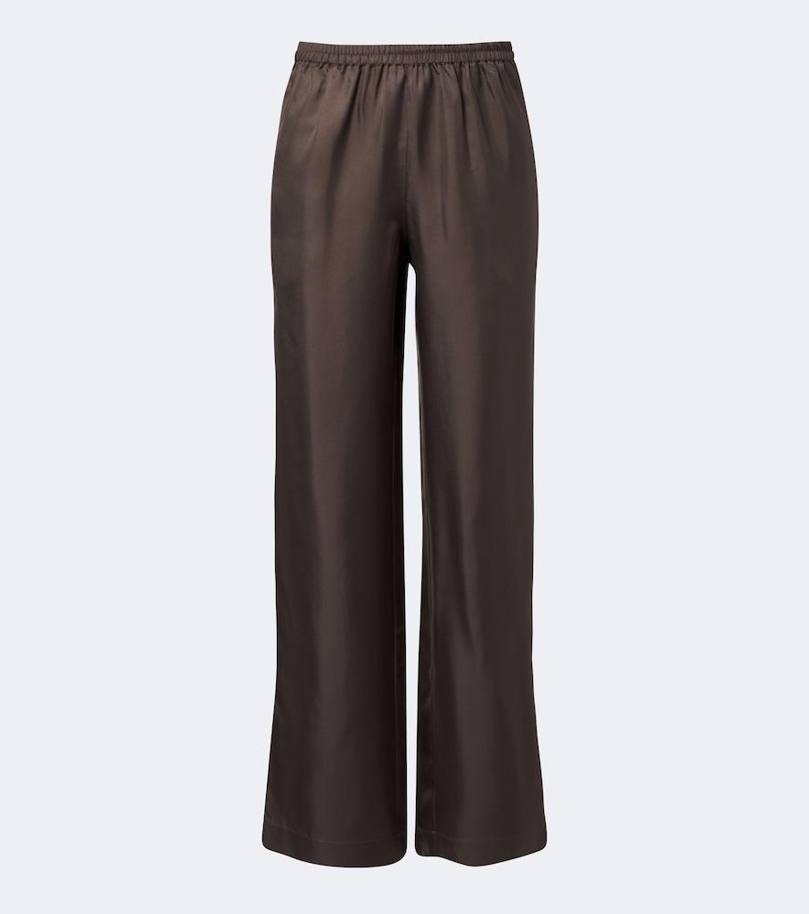loulou de saison alera silk wide-leg pants