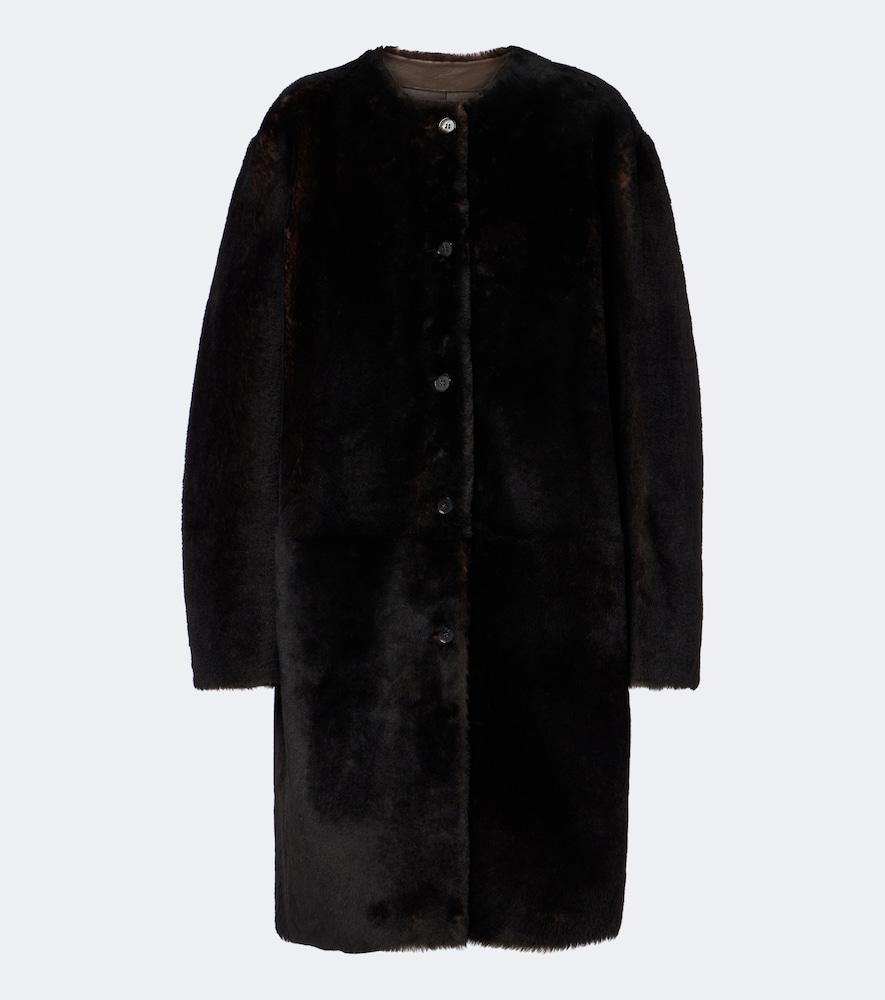 loulou de saison elba reversible shearling coat