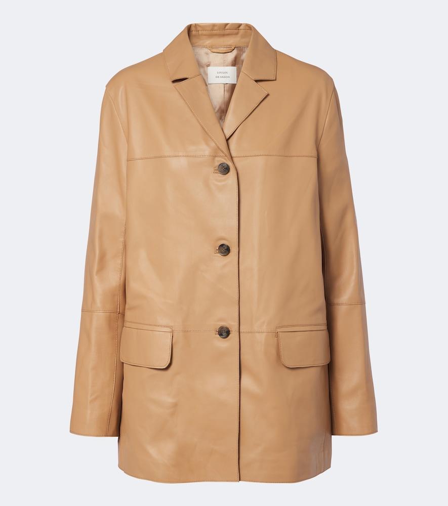 loulou de saison nari leather jacket