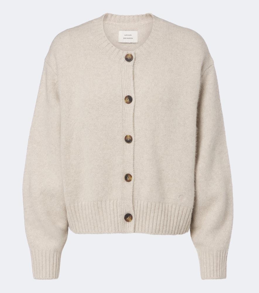 loulou de saison remus wool-blend cardigan