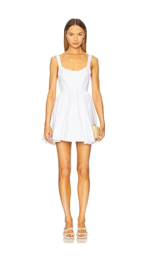 lovers and friends aiden mini dress in white. - size m (also in s, xl)
