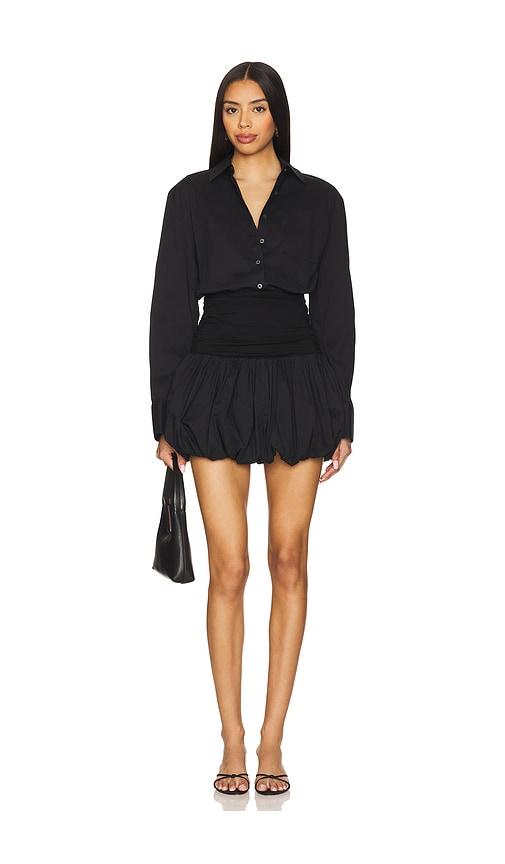 lovers and friends andi mini dress in black. - size m (also in xs, s)