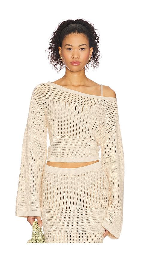 lovers and friends aneta top in beige. - size l (also in s)