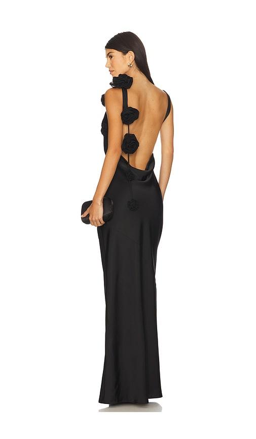 lovers and friends angela gown in black. - size s (also in xxs)