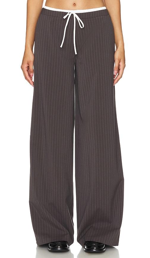 lovers and friends ashley pant in grey. - size m (also in xs, s)